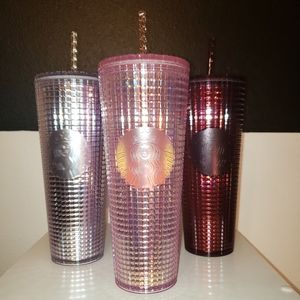 STARBUCKS grid tumblers 2020